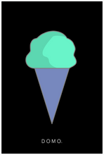 Load image into Gallery viewer, PERIWINKLE CONE 32x48