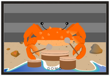 Load image into Gallery viewer, DRUMMER CRAB OCEAN (SEA COLLECTION) 36x24