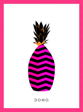 Load image into Gallery viewer, ABSTRACT PINEAPPLE PURPLE FADE 8x11