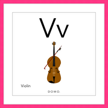 Load image into Gallery viewer, Letter V Wall Hanging