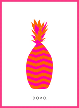 Load image into Gallery viewer, ABSTRACT PINEAPPLE ORANGE 16X22