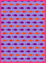 Load image into Gallery viewer, ORANGE FISH 16X22