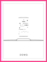 Load image into Gallery viewer, EXPLODED WATCH B&W 16X22