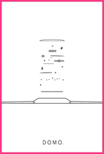 Load image into Gallery viewer, EXPLODED WATCH B&W 24X36