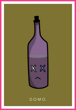 Load image into Gallery viewer, FROWNING ALE DUSTY GRAPE 24x36