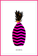 Load image into Gallery viewer, ABSTRACT PINEAPPLE PURPLE FADE 24x36