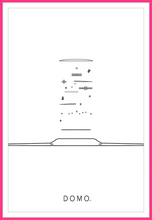 Load image into Gallery viewer, EXPLODED WATCH B&W 24X36