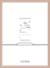 Load image into Gallery viewer, EXPLODED WATCH B&W 8X11