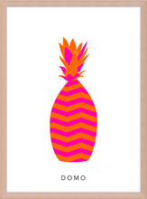 Load image into Gallery viewer, ABSTRACT PINEAPPLE ORANGE 8X11