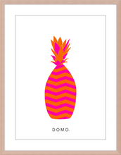 Load image into Gallery viewer, ABSTRACT PINEAPPLE ORANGE 8X11