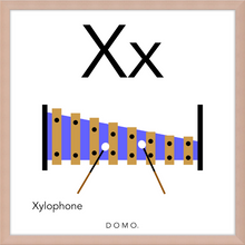 Load image into Gallery viewer, Letter X Wall Hanging