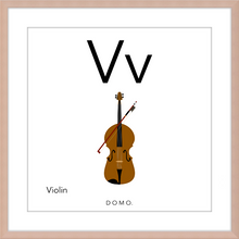 Load image into Gallery viewer, Letter V Wall Hanging