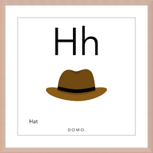Load image into Gallery viewer, Letter H Wall Hanging