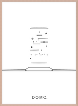 Load image into Gallery viewer, EXPLODED WATCH B&W 16X22