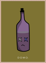 Load image into Gallery viewer, FROWNING ALE DUSTY GRAPE 16x22