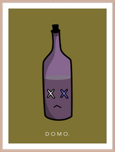 Load image into Gallery viewer, FROWNING ALE DUSTY GRAPE 16x22