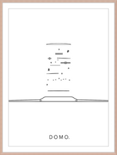 Load image into Gallery viewer, EXPLODED WATCH B&W 16X22