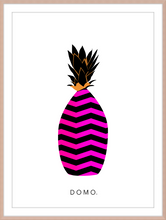 Load image into Gallery viewer, ABSTRACT PINEAPPLE PURPLE FADE 16x22