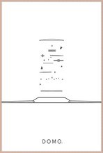 Load image into Gallery viewer, EXPLODED WATCH B&W 24X36