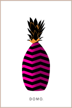 Load image into Gallery viewer, ABSTRACT PINEAPPLE SHADOW FADE 40x60