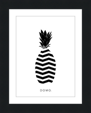 Load image into Gallery viewer, ABSTRACT PINEAPPLE B&W 8x11
