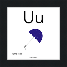 Load image into Gallery viewer, Letter U Wall Hanging