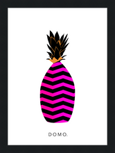 Load image into Gallery viewer, ABSTRACT PINEAPPLE PURPLE FADE 16x22