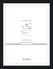 Load image into Gallery viewer, EXPLODED WATCH B&W 16X22