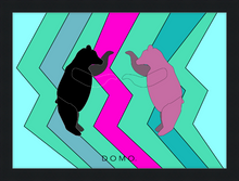 Load image into Gallery viewer, DISCO BEARS 22x16