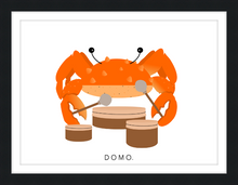 Load image into Gallery viewer, DRUMMER CRAB (SEA COLLECTION) 22x16