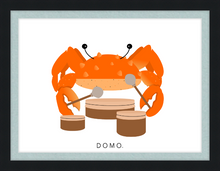Load image into Gallery viewer, DRUMMER CRAB (SEA COLLECTION) 22x16