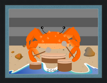 Load image into Gallery viewer, DRUMMER CRAB OCEAN (SEA COLLECTION) 22x16