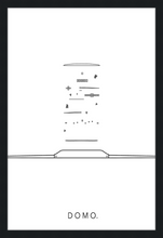 Load image into Gallery viewer, EXPLODED WATCH B&W 24X36