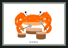 Load image into Gallery viewer, DRUMMER CRAB (SEA COLLECTION) 36x24