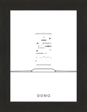 Load image into Gallery viewer, EXPLODED WATCH B&W 8X11