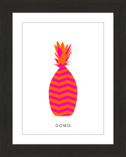Load image into Gallery viewer, ABSTRACT PINEAPPLE ORANGE 8X11