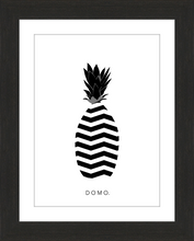 Load image into Gallery viewer, ABSTRACT PINEAPPLE B&W 8x11