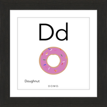 Load image into Gallery viewer, Letter D Wall Hanging