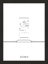 Load image into Gallery viewer, EXPLODED WATCH B&W 16X22