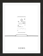 Load image into Gallery viewer, EXPLODED WATCH B&W 16X22