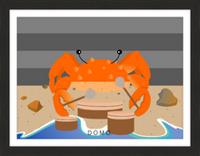 Load image into Gallery viewer, DRUMMER CRAB OCEAN (SEA COLLECTION) 22x16