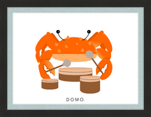 Load image into Gallery viewer, DRUMMER CRAB (SEA COLLECTION) 22x16