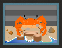 Load image into Gallery viewer, DRUMMER CRAB OCEAN (SEA COLLECTION) 22x16