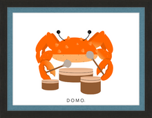 Load image into Gallery viewer, DRUMMER CRAB (SEA COLLECTION) 22x16