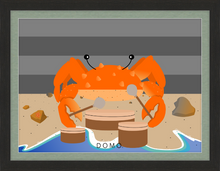 Load image into Gallery viewer, DRUMMER CRAB OCEAN (SEA COLLECTION) 22x16