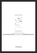 Load image into Gallery viewer, EXPLODED WATCH B&W 24X36