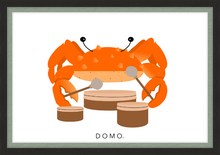 Load image into Gallery viewer, DRUMMER CRAB (SEA COLLECTION) 36x24
