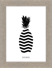 Load image into Gallery viewer, ABSTRACT PINEAPPLE B&W 8x11