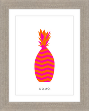 Load image into Gallery viewer, ABSTRACT PINEAPPLE ORANGE 8X11