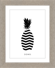 Load image into Gallery viewer, ABSTRACT PINEAPPLE B&W 8x11